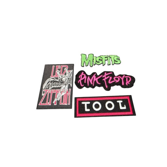 Pink Floyd, Led Zeppelin, Misfits & Tool  Iron on Patch - Picture 6 of 9